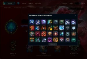 Conta Platina II League of Legends LOL