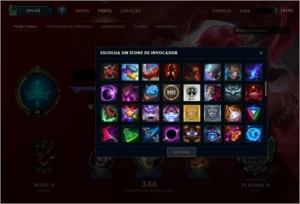 Conta Platina II League of Legends LOL
