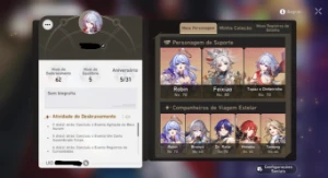 Honkai Star Rail- Robin+ Feixiao+ topaz+Dr.Ratio - Outros