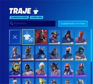Conta de fortnite com season 2 incompleta