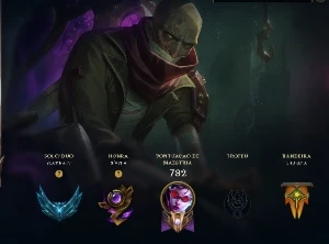 Vendo conta de League of legends, platina, mais de 300 skins LOL