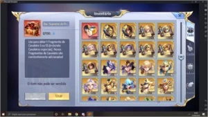 Conta TOP RANKING  lvl 57 Saint Seya Awakening A94 - Saint Seiya Awakening SSA