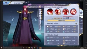 Conta TOP RANKING  lvl 57 Saint Seya Awakening A94 - Saint Seiya Awakening SSA