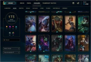 Conta LoL Ouro 4, 173 Skins - League of Legends