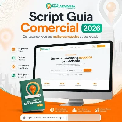 Script Guia Comercial 2026 - Sites, Lojas e Sistemas Prontos Sites e Scripts
