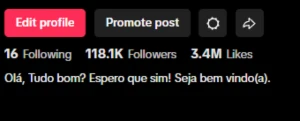 conta de tiktok monetizada e com tiktok shop - Outros