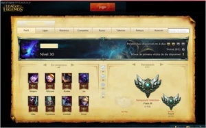 CONTA DE LOL PRATA 3 SOLO E FLEX+112 CAMPEÕES+23 SKINS - League of Legends