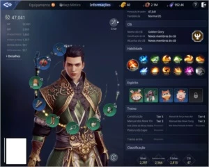 Conta Mir4 lvl 49 e 49k de poder
