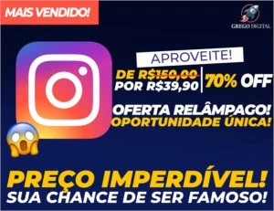 [Promoção] 5K Seguidores Instagram R$ 39,90 | Envio Rápido - Redes Sociais
