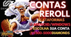 ✨ Contas Reroll One Piece Bounty Rush - Android/Windows ✨ - Others