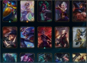 Conta LOL- Quase todos os campeoes- +100 skins- gold lll - League of Legends