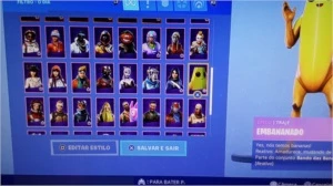 conta de fortnite battle royale+ salve o mundo+ s3 a s9
