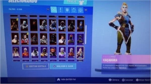 conta de fortnite battle royale+ salve o mundo+ s3 a s9