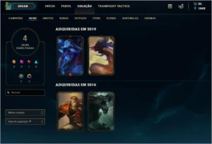 CONTA LOL OURO 2 - League of Legends