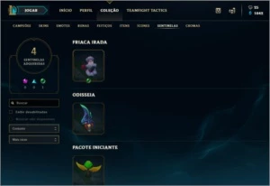 CONTA LOL OURO 2 - League of Legends
