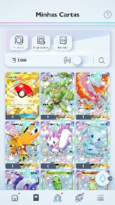 Conta Pokemon Tcg Pocket - 2x Poke Ball Dourada/Coroa - Pokemon GO