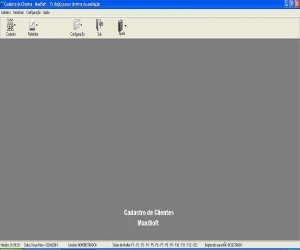 Programa Sistema Cadastro De Clientes E Contas A Receber - Others