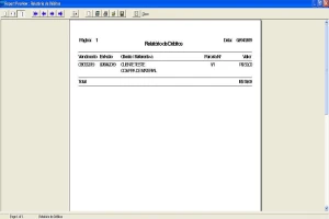 Programa Sistema Cadastro De Clientes E Contas A Receber - Others