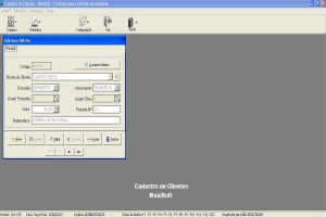 Programa Sistema Cadastro De Clientes E Contas A Receber - Others