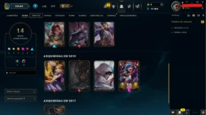 Conta Diamond 4 | Mmr Mestre+ | Esmeralda Season Passada - League of Legends LOL