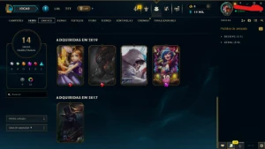 Conta Diamond 4 | Mmr Mestre+ | Esmeralda Season Passada - League of Legends LOL