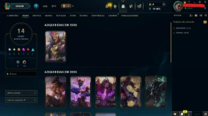 Conta Diamond 4 | Mmr Mestre+ | Esmeralda Season Passada - League of Legends LOL