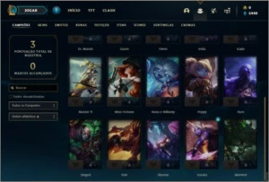 Conta prata 2 com 20 champs e 1 skin - League of Legends LOL