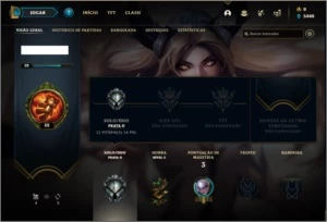 Conta prata 2 com 20 champs e 1 skin - League of Legends LOL