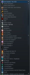 Conta steam 2.3 anos - Level 41 - 120 Jogos