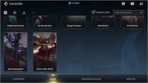 ESMERALDA II + 7 Skins + 37 CAMPEÕES + PASSE WILD COMPLETO - League of Legends: Wild Rift LOL WR