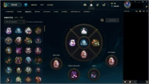 Conta LOL Atualmente platina, seasons anteriores diamante - League of Legends