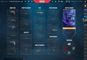 Conta Valorant — 20+ Skins | Lvl 276 | Ascendente 2