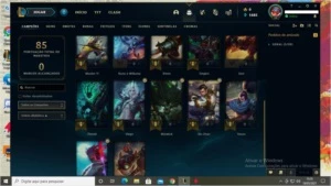 CONTA OURO 4 + BRINDE - League of Legends LOL