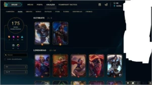 Conta de LOL - League of Legends