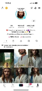 TikTok Religioso com 90K Pronto pra Viralizar ou Revender