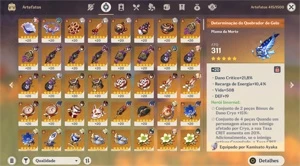 AR 56 Ayaka, Hu Tao, Mona, Zhongli, Albedo, Xiao, Ganyu,... - Genshin Impact