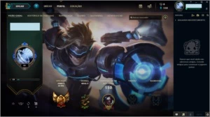 Conta LOL - Gold V - Skin Vitoriosa + Ultimate + 2 Lendárias - League of Legends