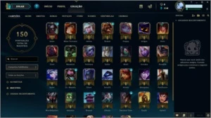 Conta LOL - Gold V - Skin Vitoriosa + Ultimate + 2 Lendárias - League of Legends