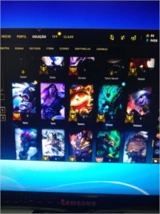 Conta de lol diamante 1 - League of Legends