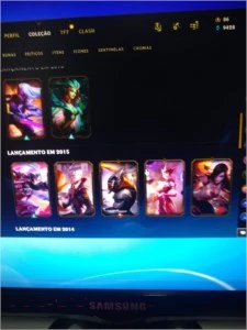 Conta de lol diamante 1 - League of Legends