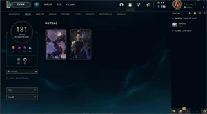 conta LEAGUE OF LEGENDS LOL