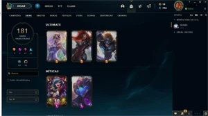 conta LEAGUE OF LEGENDS