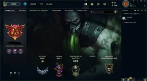 conta LEAGUE OF LEGENDS LOL
