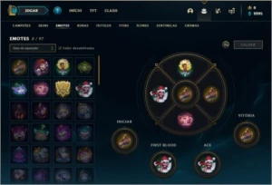 Conta platina 4 por 39 R$ com 30 champs e 1 skins - League of Legends LOL