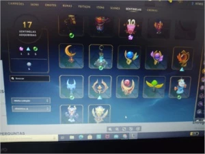 Conta Gold 4 full champ com 124 skins, 100k de EA e 2k de EL - League of Legends LOL