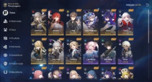 Honkai Star Rail  Seele + Jing Yuan + Loba Prateada + Luocha - Honkai: Star Rail
