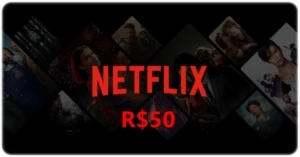 GIFT CARD NETFLIX  R$50 - Gift Cards