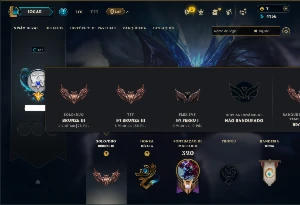 Bronze 3 com 120 Champs e 57 Skins ( JG / TOP / SUP ) - League of Legends LOL