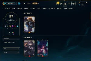 Bronze 3 com 120 Champs e 57 Skins ( JG / TOP / SUP ) - League of Legends LOL