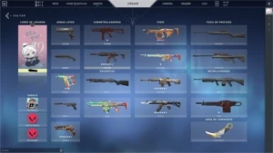 CONTA VALORANT DIAMANTE 1 (VARIAS SKINS)